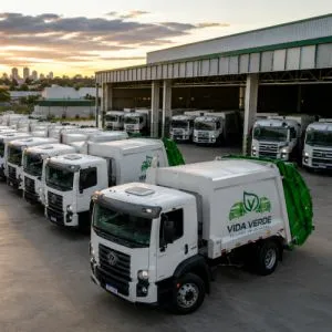 Caminhão Compactador